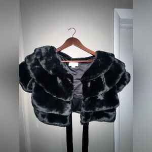 Fur shawl